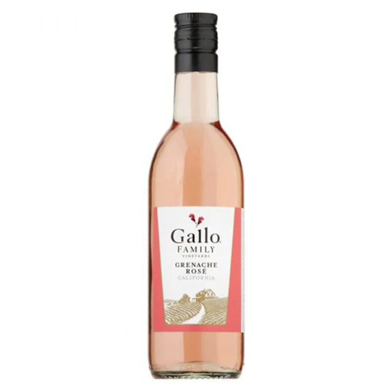 Gallo Family Vineyards White Grenache Rose Wine Mini, 187 ml