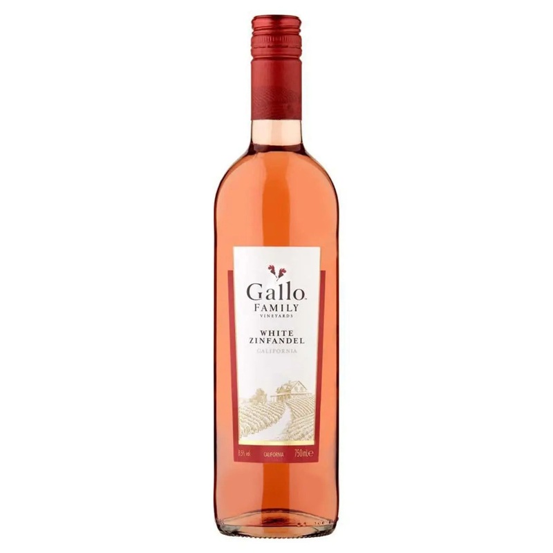 Gallo Family Vineyards White Zinfandel Rose Wine, 75 cl