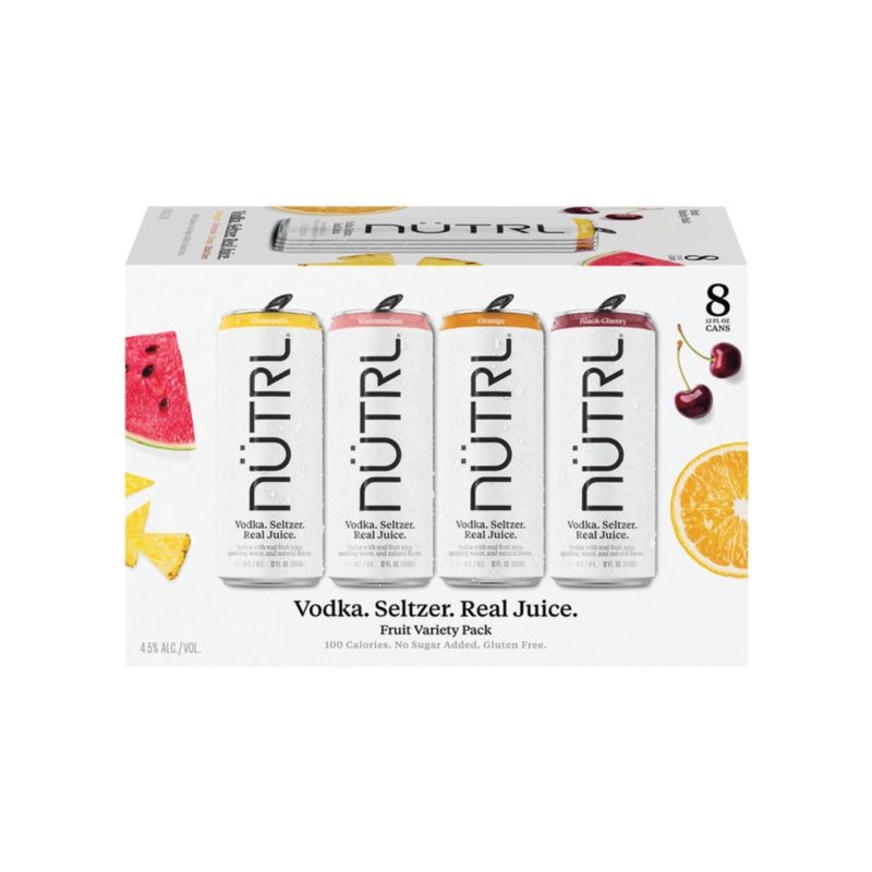 Nutrl Fruit Variety 8pk 12oz