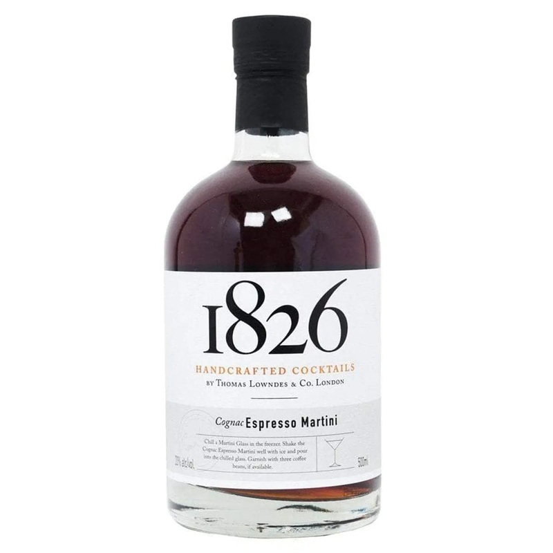 1826 Courvoisier Espresso Martini Handcrafted Premixed Cocktail, 50 cl