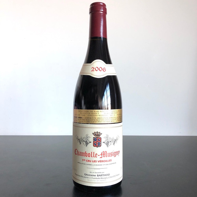 2006 Domaine Ghislaine Barthod Les Veroilles, Chambolle-Musigny Premier Cru, France
