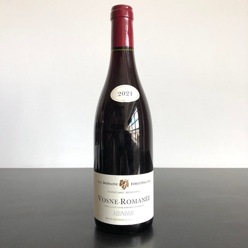 2021 Domaine Forey Pere et Fils Vosne-Romanee Menhir Cote de Nuits, France