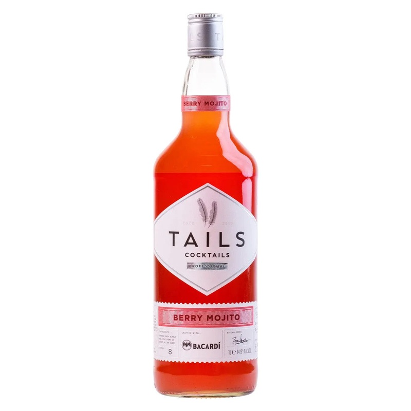 Tails Berry Mojito Premixed Cocktail, 1 L