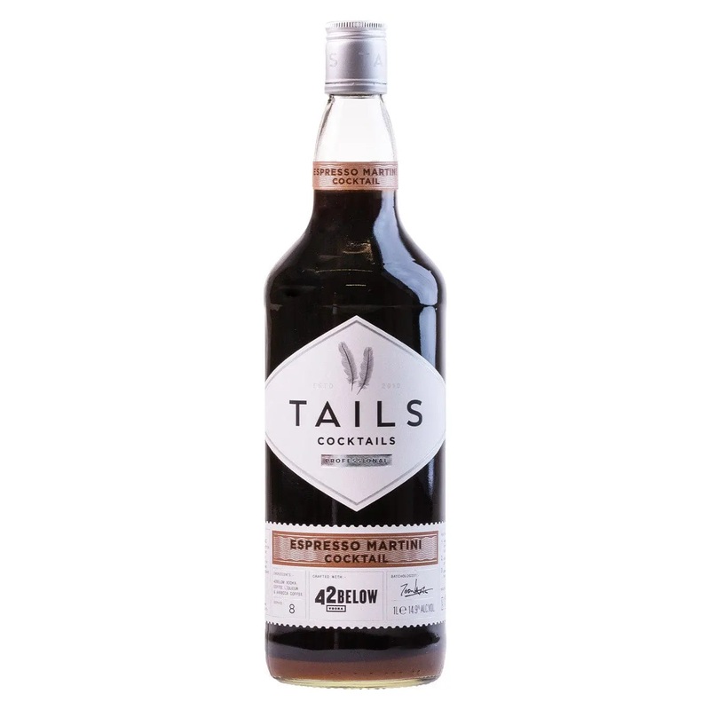 Tails Espresso Martini Premixed Cocktail, 1 L