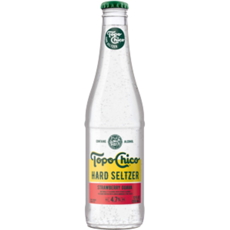 Topo Chico Hard Seltzer Strawberry Guava