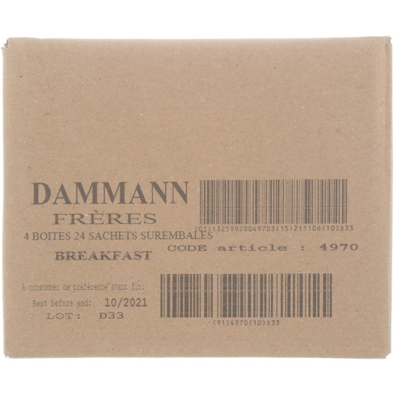 DAMMANN BREAKFAST TEA(96CT)