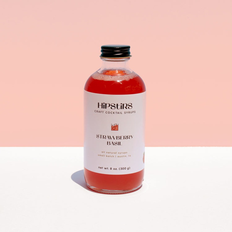 HIPSTIRS SYRUP STRAWBERRY&BASIL