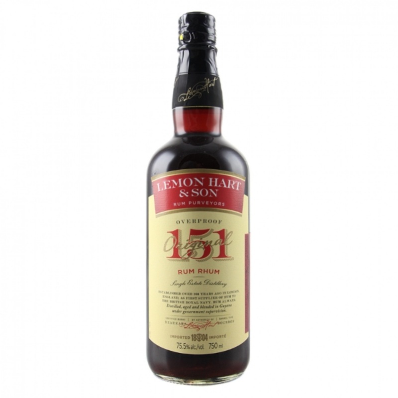 Lemon Hart & Sons 151Proof Rum