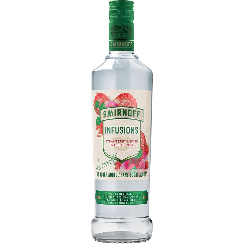 Smirnoff Infusions Strawberry & Rose
