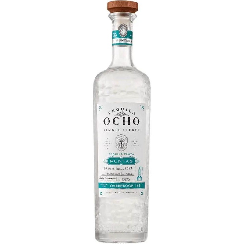 Tequila Ocho 'Puntas' Single Estate Tequila Plata