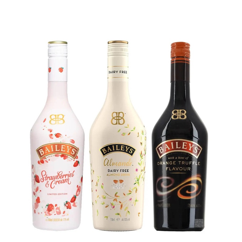 Baileys Fruit & Nut Trio, 3 x 70 cl