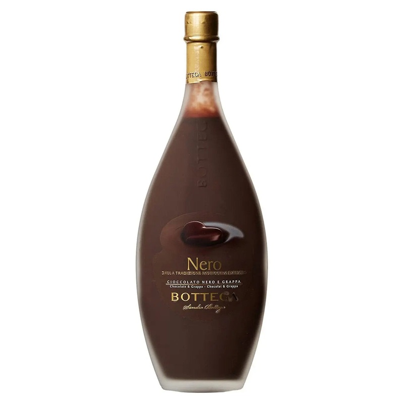 Bottega Nero Cioccolato Nero e Grappa Liqueur, 50 cl