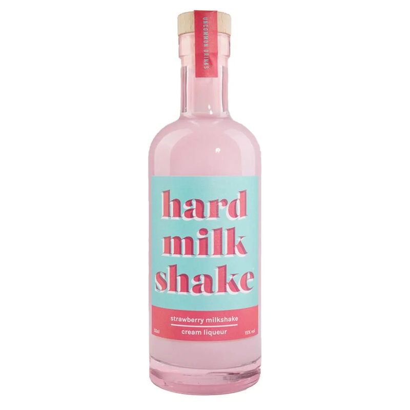 Strawberry Hard Milkshake Liqueur, 50 cl