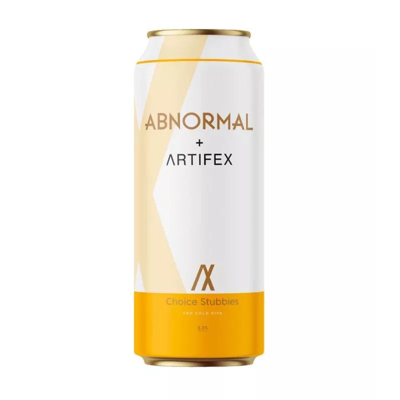 Abnormal Brewing x Artifex Choice Stubbies TDH Cold DIPA 4-Pack