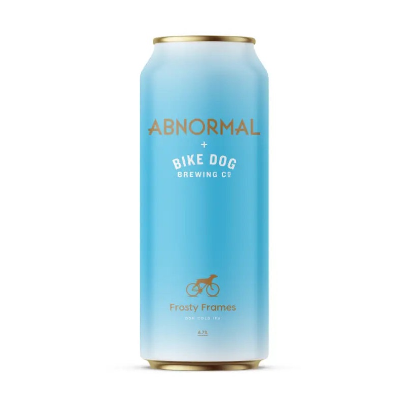 Abnormal Brewing x Bike Dog Brewing Frosty Frames DDH IPA 4-Pack