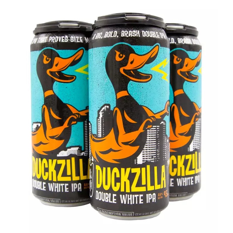Duck Foot Duckzilla Double White IPA 4-Pack