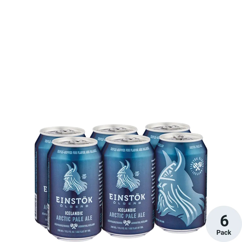 Einstok Icelandic Arctic Pale Ale 12oz 6 Pack Can
