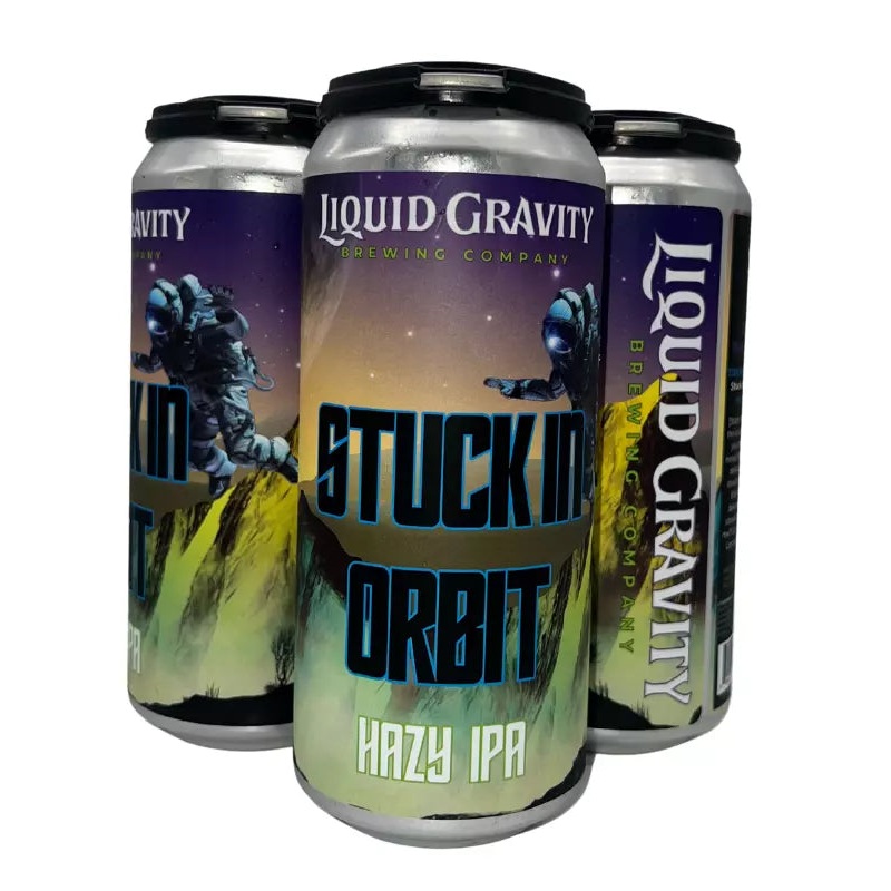 Liquid Gravity Stuck In Orbit Hazy IPA 4-Pack