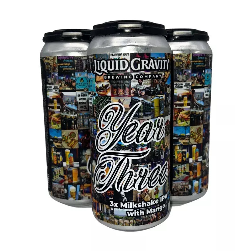 Liquid Gravity Year Three IPA 4-Pack
