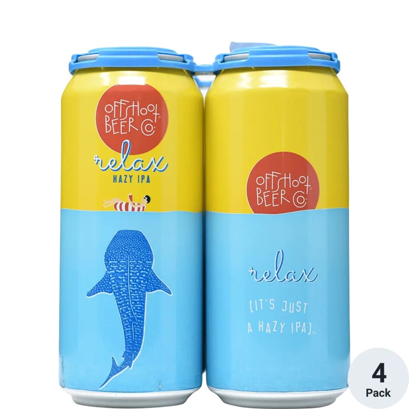 OffShoot Relax Hazy IPA 16oz 4 Pack Can