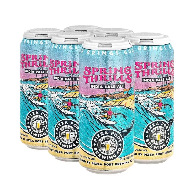 Pizza Port Brewing Spring Thrills IPA 6-Pack