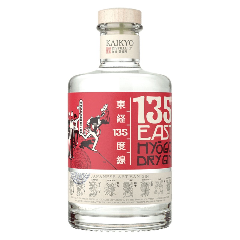 135 East Hyogo Dry Gin 750ml