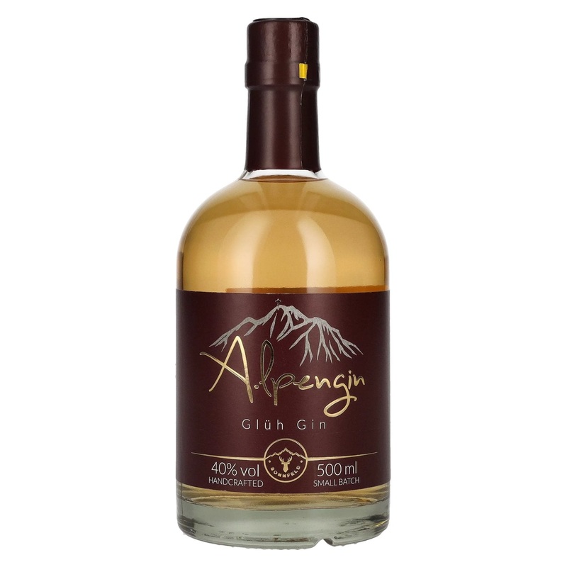 Alpengin Small Batch Handcrafted Glueh Gin 40% Vol. 0,5l