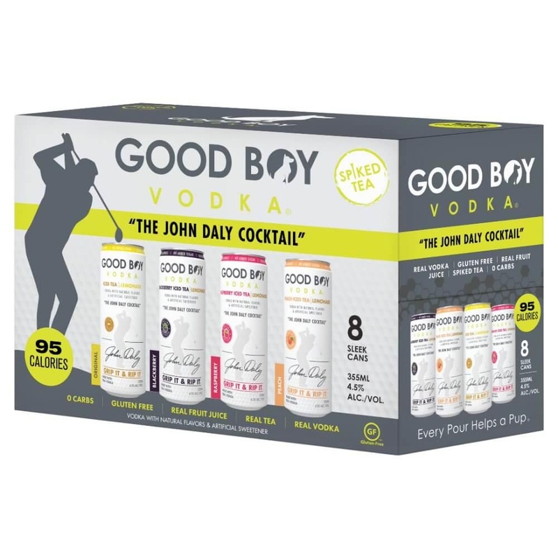 Good Boy Seltzer - John Daly Cocktail Variety Pack 8pk