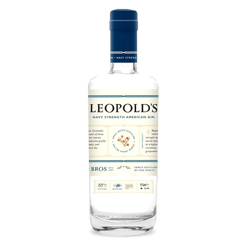 Leopold's Navy Strength American Gin