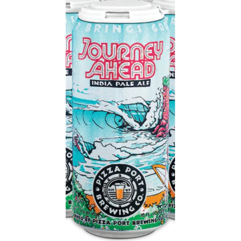 Pizza Port Journey Ahead IPA  Single 16oz can