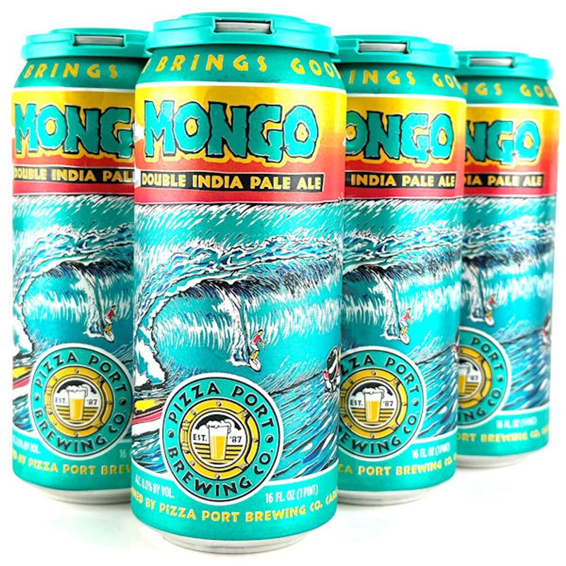 Pizza Port 'Mongo' Double IPA Single 16oz Can