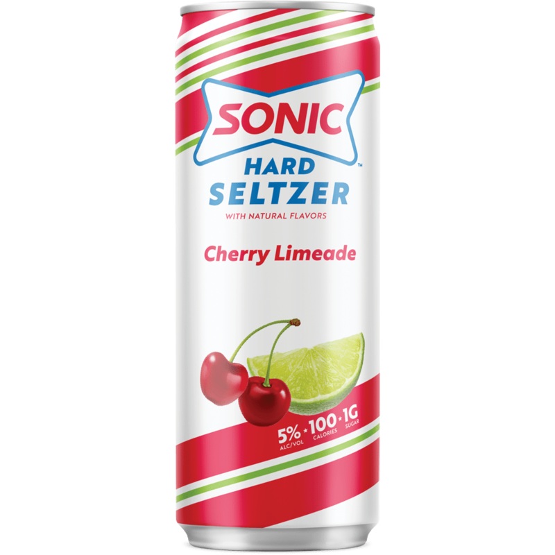 SONIC Cherry Limeade Hard Seltzer
