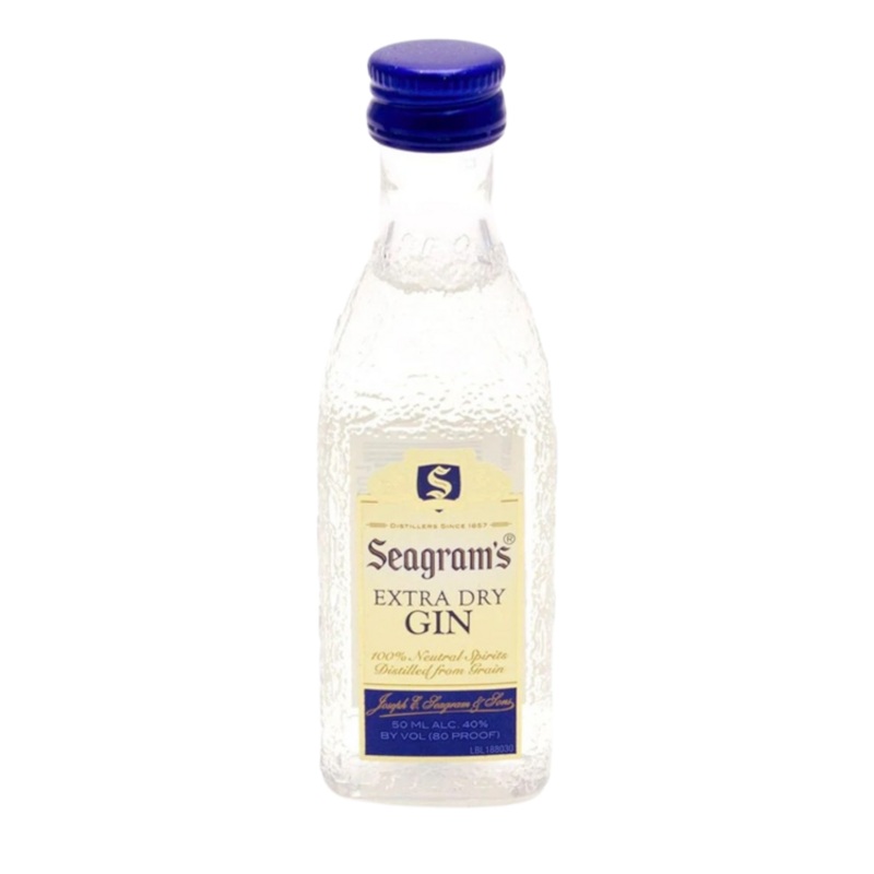 SEAGRAMS GIN EXTRA DRY 12/10PK PET