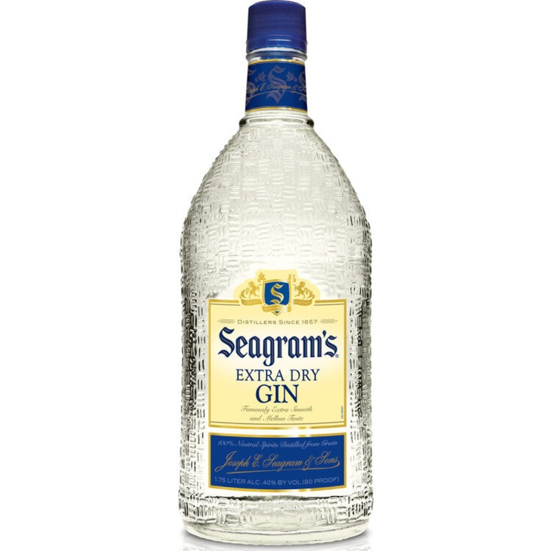 SEAGRAMS GIN EXTRA DRY 80 PET