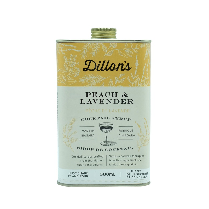 Dillon's Peach & Lavender Cocktail Syrup