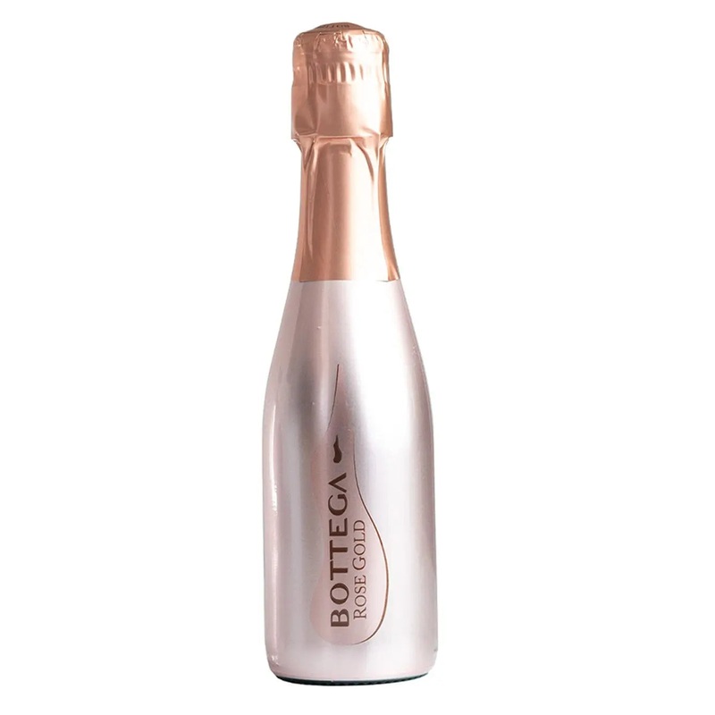 Bottega Rose Gold Spumante Sparkling Wine, 20 cl