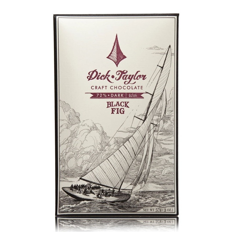 DICK TAYLOR 72% Madagascar Dark Chocolate With Black Fig
