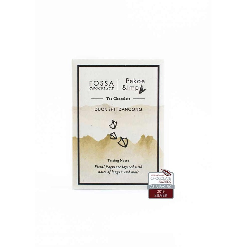 FOSSA CHOCOLATE Duck Shit Dancong Tea Chocolate Bar