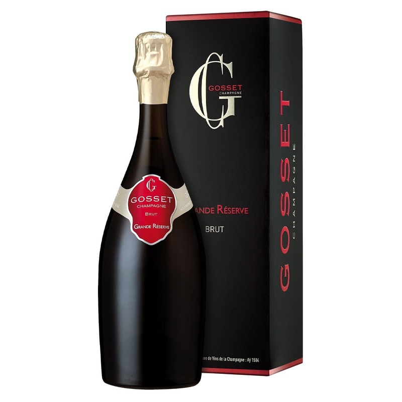Gosset Grand Reserve Champagne in Gift Box, 75 cl