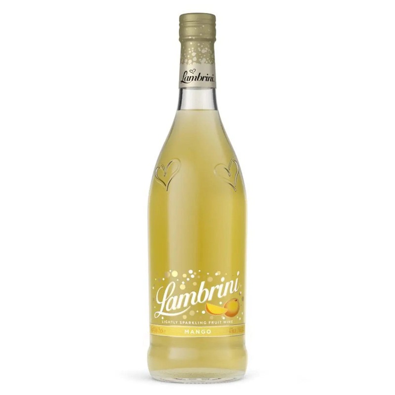 Lambrini Mango Slightly Sparkling Fruit Wine, 75 cl