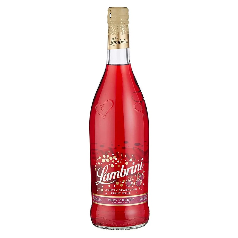 Lambrini Very Cherry Slightly Sparkling Fruit Wine, 75 cl
