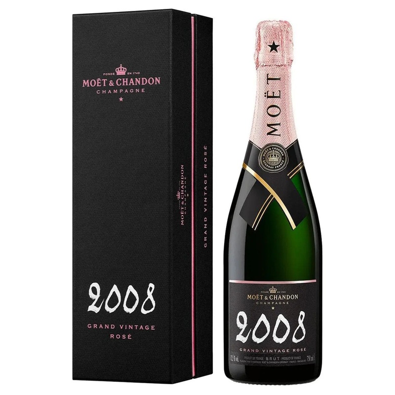 Mot & Chandon Grand Vintage Ros 2008 Gift Box, 75 cl