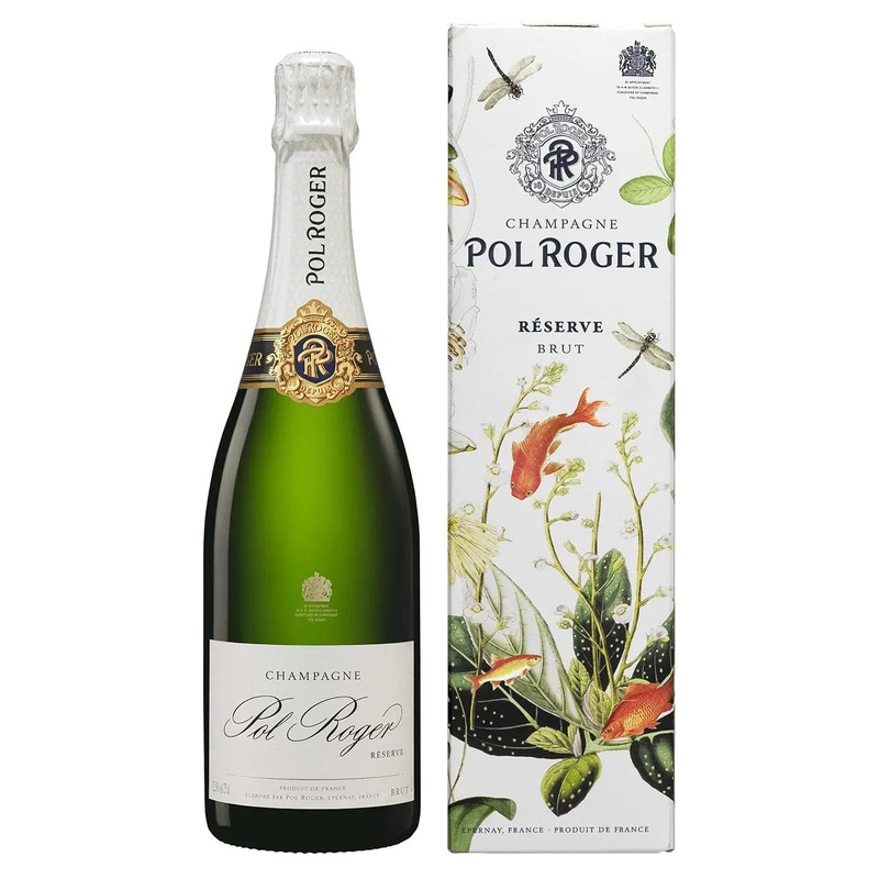 Pol Roger Brut Reserve in Gift Box, 75 cl
