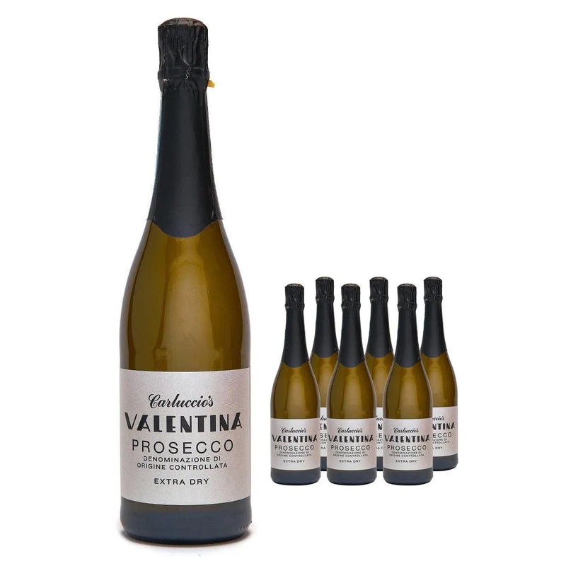 Valentina DOC Prosecco Extra Dry Case, 6 x 75 cl