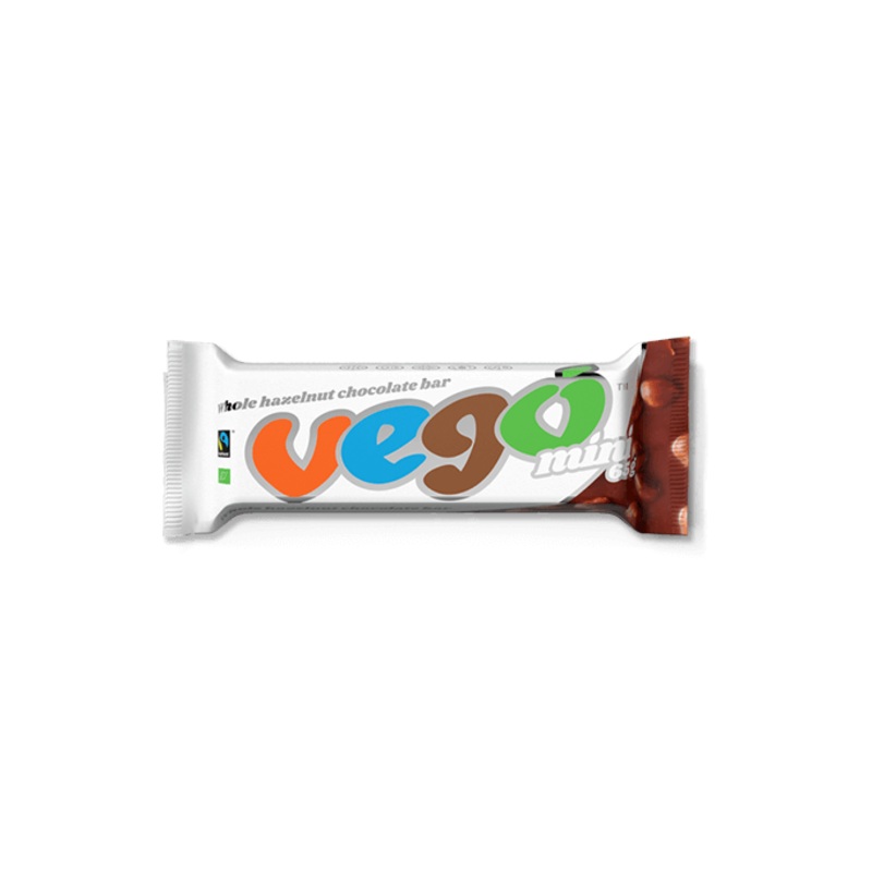 VEGO Mini Chocolate Bar With Hazelnuts