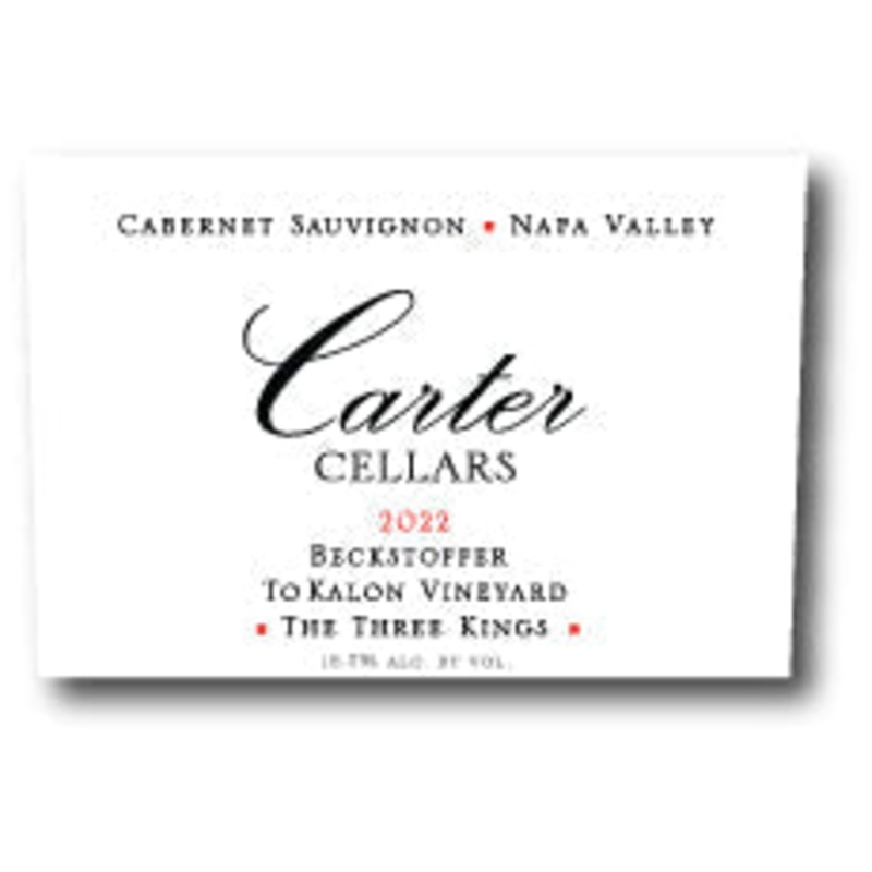 Carter Cellars Beckstoffer to Kalon "The Three Kings" Cabernet Sauvignon 2022 750 ML