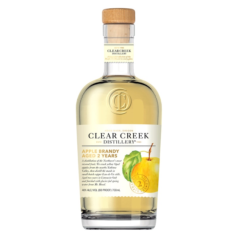 Clear Creek White Label Apple Brandy 2 year