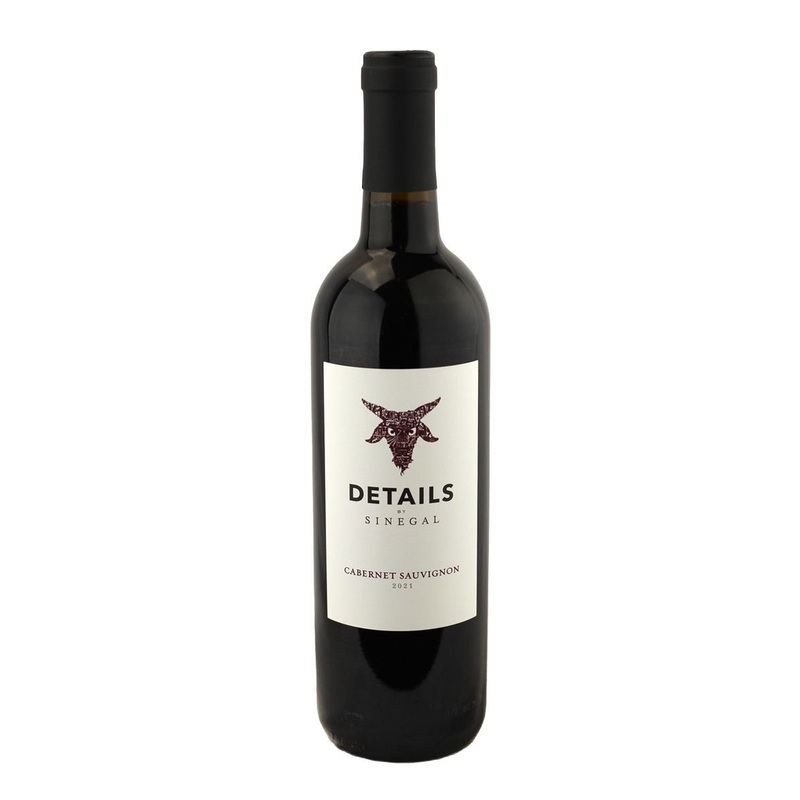 Details Sonoma Valley Cabernet Sauvignon by Sinegal 2021 750ml