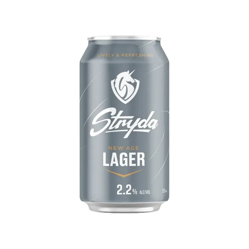 Stryda New Age Lager Cans 375ml (375mlx16)