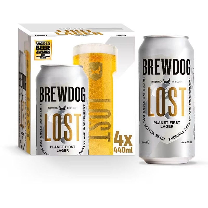 Brewdog Lost Lager 4 Pack 44cl